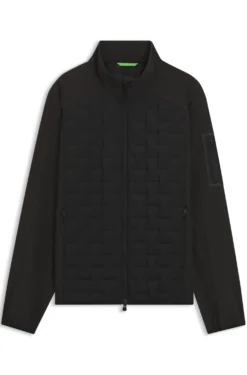 Water-repellent jacket with certified down filling
