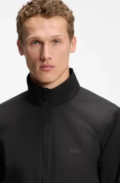 Water-repellent jacket with four-way stretch