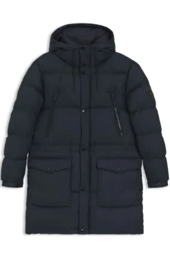 Water-repellent jacket with padding
