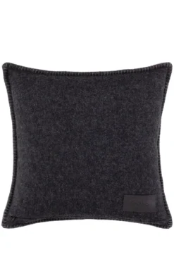 Wool-blend cushion cover with Double B monogram