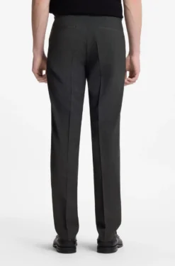 Wool-blend two-piece extra-slim-fit suit