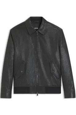 Year of the Horse Leather jacket with lasered artwork